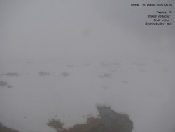 Luční bouda, pramen Bílého Labe