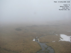Luční bouda, pramen Bílého Labe