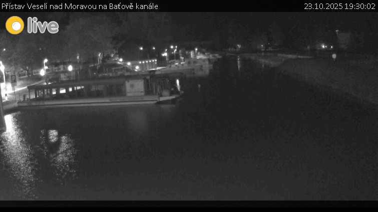 Baťův kanál - Přístav Veselí nad Moravou na Baťově kanále - 23.10.2025 v 19:30 Baťův kanál - Přístav Veselí nad Moravou na Baťově kanále - 23.10.2025 v 19:30