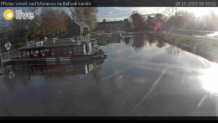 Baťův kanál - Přístav Veselí nad Moravou na Baťově kanále - 29.10.2025 v 08:30 Baťův kanál - Přístav Veselí nad Moravou na Baťově kanále - 29.10.2025 v 08:30