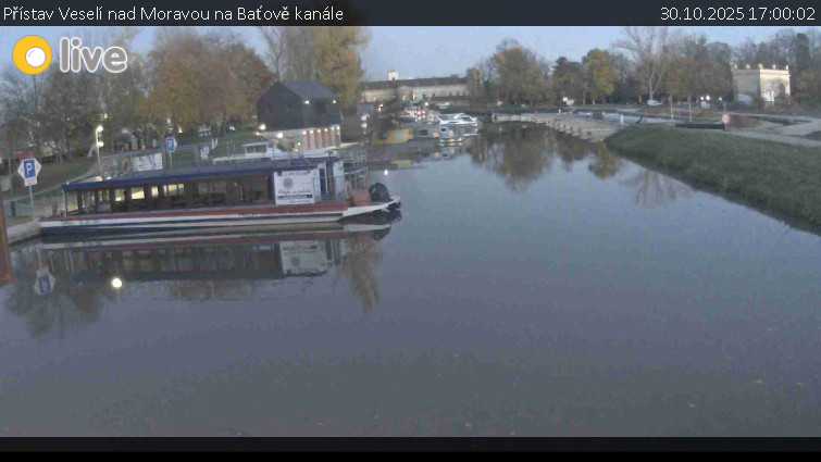 Baťův kanál - Přístav Veselí nad Moravou na Baťově kanále - 30.10.2025 v 17:00 Baťův kanál - Přístav Veselí nad Moravou na Baťově kanále - 30.10.2025 v 17:00
