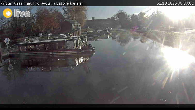 Baťův kanál - Přístav Veselí nad Moravou na Baťově kanále - 31.10.2025 v 08:00 Baťův kanál - Přístav Veselí nad Moravou na Baťově kanále - 31.10.2025 v 08:00