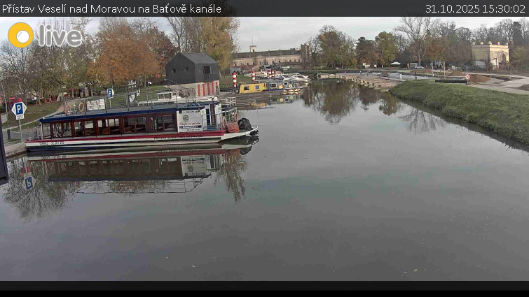 Baťův kanál - Přístav Veselí nad Moravou na Baťově kanále - 31.10.2025 v 15:30 Baťův kanál - Přístav Veselí nad Moravou na Baťově kanále - 31.10.2025 v 15:30
