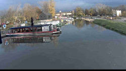 Přístav Veselí nad Moravou na Baťově kanále