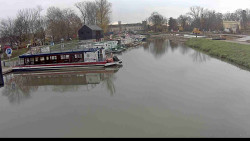 Přístav Veselí nad Moravou na Baťově kanále