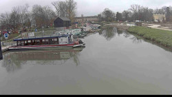 Přístav Veselí nad Moravou na Baťově kanále