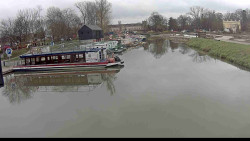 Přístav Veselí nad Moravou na Baťově kanále