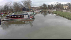 Přístav Veselí nad Moravou na Baťově kanále