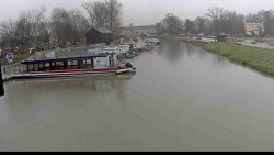 Přístav Veselí nad Moravou na Baťově kanále