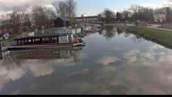 Přístav Veselí nad Moravou na Baťově kanále