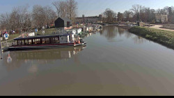 Přístav Veselí nad Moravou na Baťově kanále