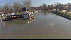 Přístav Veselí nad Moravou na Baťově kanále