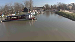 Přístav Veselí nad Moravou na Baťově kanále