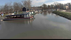 Přístav Veselí nad Moravou na Baťově kanále