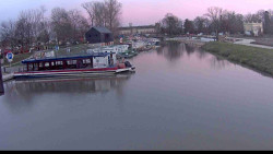 Přístav Veselí nad Moravou na Baťově kanále