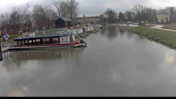 Přístav Veselí nad Moravou na Baťově kanále