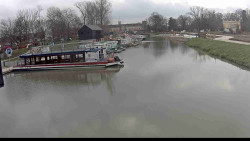 Přístav Veselí nad Moravou na Baťově kanále