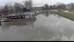 Přístav Veselí nad Moravou na Baťově kanále