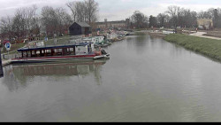 Přístav Veselí nad Moravou na Baťově kanále