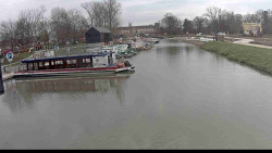 Přístav Veselí nad Moravou na Baťově kanále