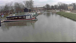 Přístav Veselí nad Moravou na Baťově kanále