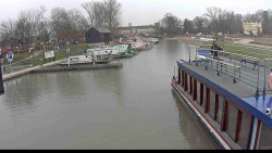 Přístav Veselí nad Moravou na Baťově kanále