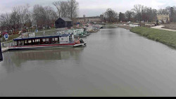 Přístav Veselí nad Moravou na Baťově kanále