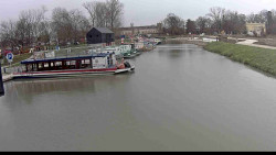 Přístav Veselí nad Moravou na Baťově kanále