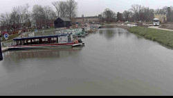 Přístav Veselí nad Moravou na Baťově kanále