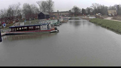 Přístav Veselí nad Moravou na Baťově kanále