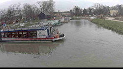 Přístav Veselí nad Moravou na Baťově kanále