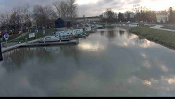 Přístav Veselí nad Moravou na Baťově kanále