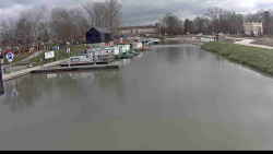 Přístav Veselí nad Moravou na Baťově kanále