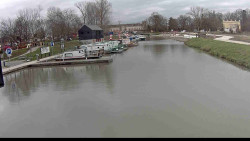 Přístav Veselí nad Moravou na Baťově kanále