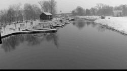 Přístav Veselí nad Moravou na Baťově kanále