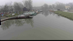 Přístav Veselí nad Moravou na Baťově kanále