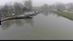 Přístav Veselí nad Moravou na Baťově kanále