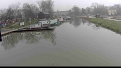 Přístav Veselí nad Moravou na Baťově kanále