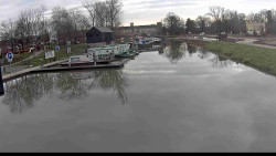 Přístav Veselí nad Moravou na Baťově kanále