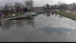 Přístav Veselí nad Moravou na Baťově kanále