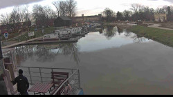 Přístav Veselí nad Moravou na Baťově kanále