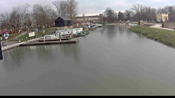 Přístav Veselí nad Moravou na Baťově kanále