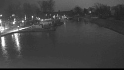 Přístav Veselí nad Moravou na Baťově kanále