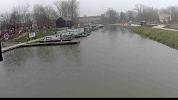 Přístav Veselí nad Moravou na Baťově kanále