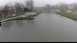 Přístav Veselí nad Moravou na Baťově kanále