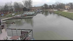 Přístav Veselí nad Moravou na Baťově kanále