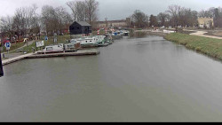 Přístav Veselí nad Moravou na Baťově kanále