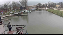 Přístav Veselí nad Moravou na Baťově kanále