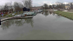 Přístav Veselí nad Moravou na Baťově kanále