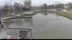 Přístav Veselí nad Moravou na Baťově kanále